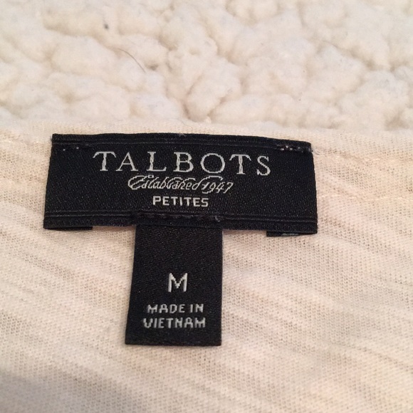 Talbots Lacy Tee - Picture 5 of 6